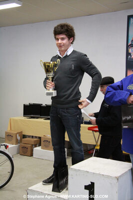 Arnaud PAPINI — 09/01/2010 : Remise des prix du Championnat du Sud 2009 (photos Stéphane Agnus) 2010 — karting