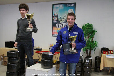 Arnaud PAPINI — 09/01/2010 : Remise des prix du Championnat du Sud 2009 (photos Stéphane Agnus) 2010 — karting