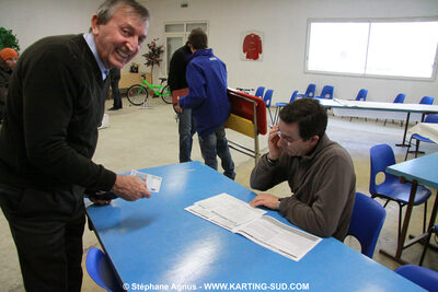 Jean VEYRIES, Jean-Claude DESCAZAUX — 09/01/2010 : Remise des prix du Championnat du Sud 2009 (photos Stéphane Agnus) 2010 — karting