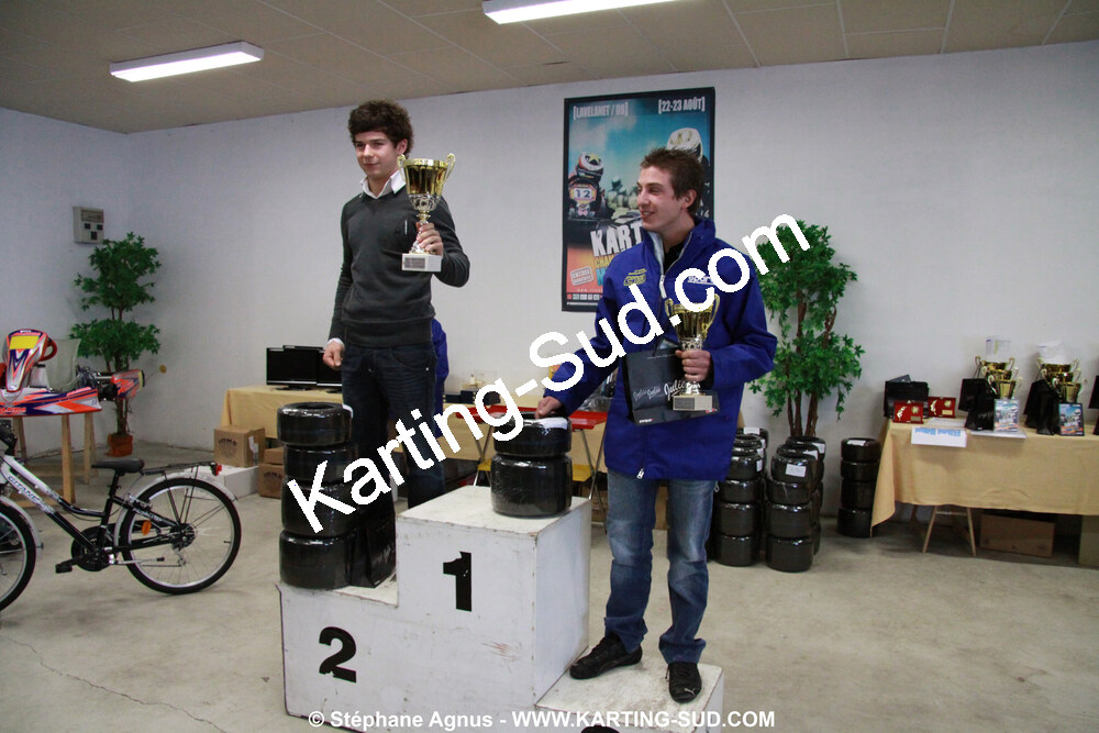 Arnaud PAPINI — 09/01/2010 : Remise des prix du Championnat du Sud 2009 (photos Stéphane Agnus) 2010 — karting