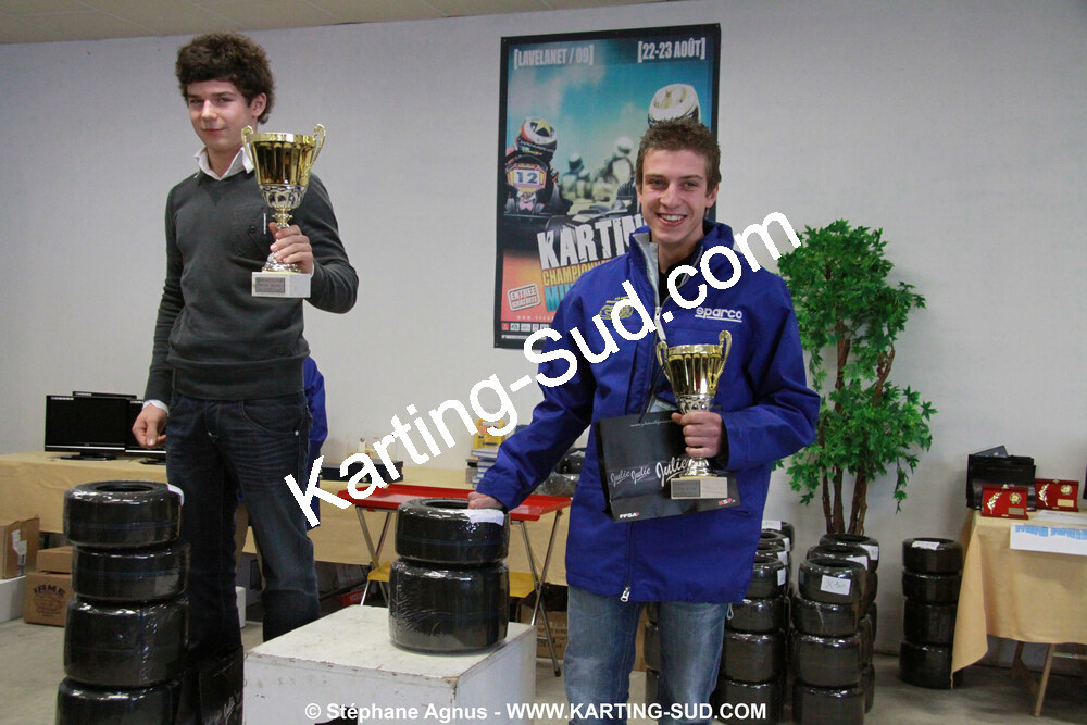 Arnaud PAPINI — 09/01/2010 : Remise des prix du Championnat du Sud 2009 (photos Stéphane Agnus) 2010 — karting