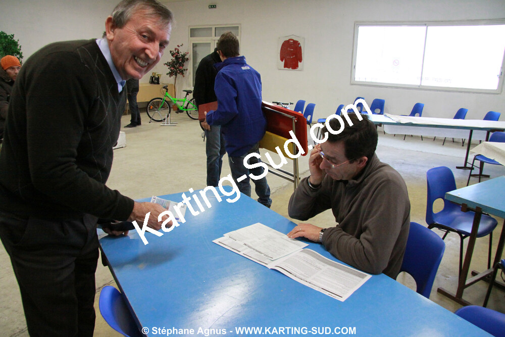 Jean VEYRIES, Jean-Claude DESCAZAUX — 09/01/2010 : Remise des prix du Championnat du Sud 2009 (photos Stéphane Agnus) 2010 — karting