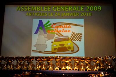 24/01/2010 : Remise des prix Comité Régional du Sport Automobile d’Aquitaine (photos Patrick Lascombes) 2010 — karting