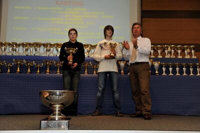 24/01/2010 : Remise des prix Comité Régional du Sport Automobile d’Aquitaine (photos Patrick Lascombes) 2010 — karting