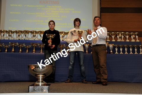 24/01/2010 : Remise des prix Comité Régional du Sport Automobile d’Aquitaine (photos Patrick Lascombes) 2010 — karting