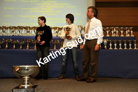 24/01/2010 : Remise des prix Comité Régional du Sport Automobile d’Aquitaine (photos Patrick Lascombes) 2010 — karting