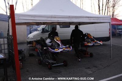 21/02/2010 : 1ère manche du Trophée Vincent Sanchez à Lavelanet (photos Antoine Camblor) 2010 — karting