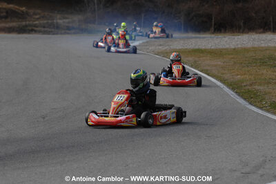 21/02/2010 : 1ère manche du Trophée Vincent Sanchez à Lavelanet (photos Antoine Camblor) 2010 — karting