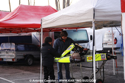 21/02/2010 : 1ère manche du Trophée Vincent Sanchez à Lavelanet (photos Antoine Camblor) 2010 — karting
