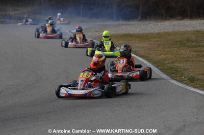 21/02/2010 : 1ère manche du Trophée Vincent Sanchez à Lavelanet (photos Antoine Camblor) 2010 — karting