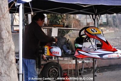 21/02/2010 : 1ère manche du Trophée Vincent Sanchez à Lavelanet (photos Antoine Camblor) 2010 — karting