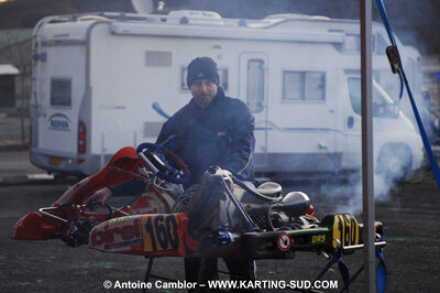 21/02/2010 : 1ère manche du Trophée Vincent Sanchez à Lavelanet (photos Antoine Camblor) 2010 — karting