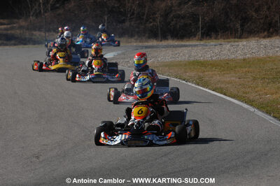 21/02/2010 : 1ère manche du Trophée Vincent Sanchez à Lavelanet (photos Antoine Camblor) 2010 — karting