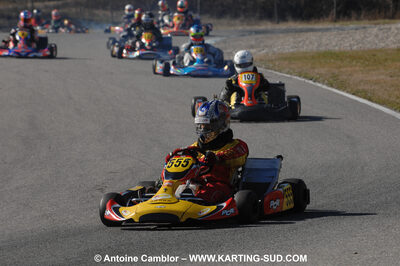21/02/2010 : 1ère manche du Trophée Vincent Sanchez à Lavelanet (photos Antoine Camblor) 2010 — karting