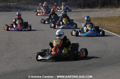 21/02/2010 : 1ère manche du Trophée Vincent Sanchez à Lavelanet (photos Antoine Camblor) 2010 — karting