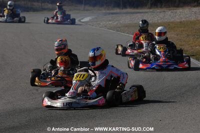 21/02/2010 : 1ère manche du Trophée Vincent Sanchez à Lavelanet (photos Antoine Camblor) 2010 — karting
