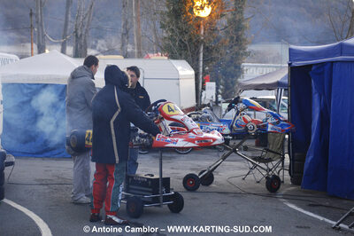 21/02/2010 : 1ère manche du Trophée Vincent Sanchez à Lavelanet (photos Antoine Camblor) 2010 — karting