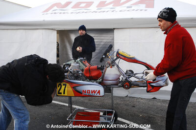 21/02/2010 : 1ère manche du Trophée Vincent Sanchez à Lavelanet (photos Antoine Camblor) 2010 — karting