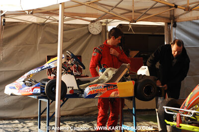 21/02/2010 : 1ère manche du Trophée Vincent Sanchez à Lavelanet (photos Antoine Camblor) 2010 — karting