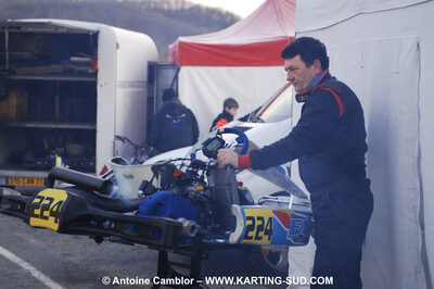 21/02/2010 : 1ère manche du Trophée Vincent Sanchez à Lavelanet (photos Antoine Camblor) 2010 — karting