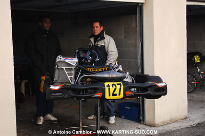 21/02/2010 : 1ère manche du Trophée Vincent Sanchez à Lavelanet (photos Antoine Camblor) 2010 — karting