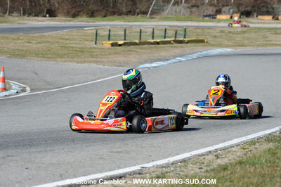 21/02/2010 : 1ère manche du Trophée Vincent Sanchez à Lavelanet (photos Antoine Camblor) 2010 — karting