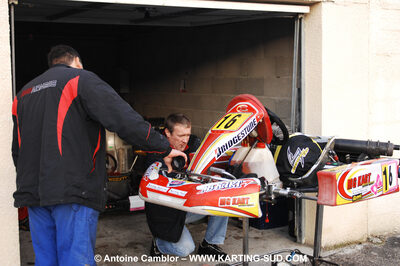 21/02/2010 : 1ère manche du Trophée Vincent Sanchez à Lavelanet (photos Antoine Camblor) 2010 — karting