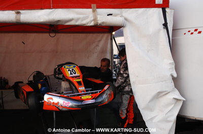 21/02/2010 : 1ère manche du Trophée Vincent Sanchez à Lavelanet (photos Antoine Camblor) 2010 — karting