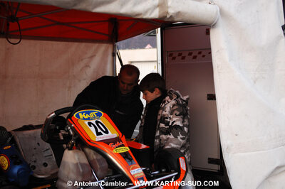 21/02/2010 : 1ère manche du Trophée Vincent Sanchez à Lavelanet (photos Antoine Camblor) 2010 — karting