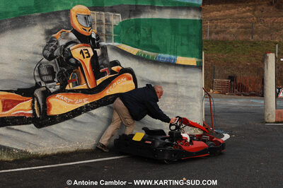 21/02/2010 : 1ère manche du Trophée Vincent Sanchez à Lavelanet (photos Antoine Camblor) 2010 — karting