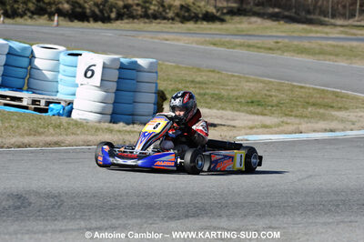 21/02/2010 : 1ère manche du Trophée Vincent Sanchez à Lavelanet (photos Antoine Camblor) 2010 — karting