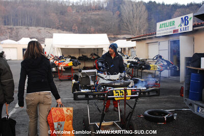 21/02/2010 : 1ère manche du Trophée Vincent Sanchez à Lavelanet (photos Antoine Camblor) 2010 — karting