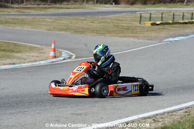 21/02/2010 : 1ère manche du Trophée Vincent Sanchez à Lavelanet (photos Antoine Camblor) 2010 — karting