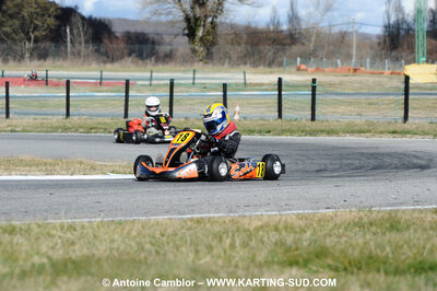 21/02/2010 : 1ère manche du Trophée Vincent Sanchez à Lavelanet (photos Antoine Camblor) 2010 — karting