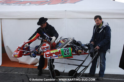 21/02/2010 : 1ère manche du Trophée Vincent Sanchez à Lavelanet (photos Antoine Camblor) 2010 — karting