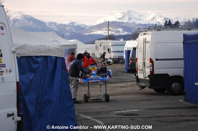 21/02/2010 : 1ère manche du Trophée Vincent Sanchez à Lavelanet (photos Antoine Camblor) 2010 — karting