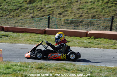 21/02/2010 : 1ère manche du Trophée Vincent Sanchez à Lavelanet (photos Antoine Camblor) 2010 — karting