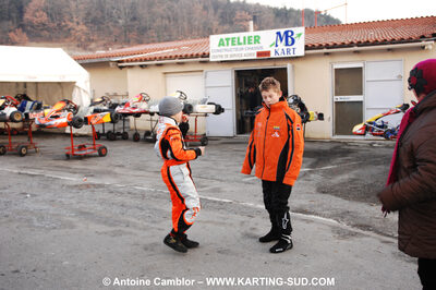 21/02/2010 : 1ère manche du Trophée Vincent Sanchez à Lavelanet (photos Antoine Camblor) 2010 — karting