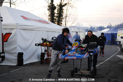 21/02/2010 : 1ère manche du Trophée Vincent Sanchez à Lavelanet (photos Antoine Camblor) 2010 — karting