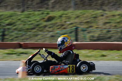 21/02/2010 : 1ère manche du Trophée Vincent Sanchez à Lavelanet (photos Antoine Camblor) 2010 — karting