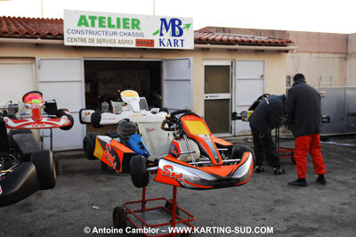 21/02/2010 : 1ère manche du Trophée Vincent Sanchez à Lavelanet (photos Antoine Camblor) 2010 — karting