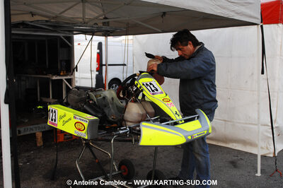 21/02/2010 : 1ère manche du Trophée Vincent Sanchez à Lavelanet (photos Antoine Camblor) 2010 — karting