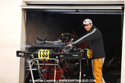 Paolo SANTANA — 21/02/2010 : 1ère manche du Trophée Vincent Sanchez à Lavelanet (photos Antoine Camblor) 2010 — karting