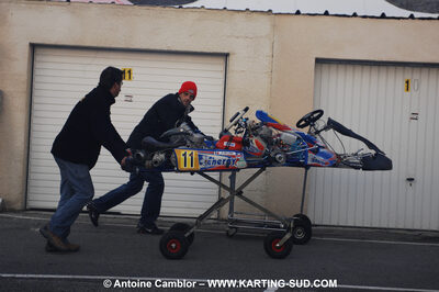 21/02/2010 : 1ère manche du Trophée Vincent Sanchez à Lavelanet (photos Antoine Camblor) 2010 — karting
