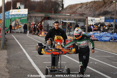 21/02/2010 : 1ère manche du Trophée Vincent Sanchez à Lavelanet (photos Antoine Camblor) 2010 — karting