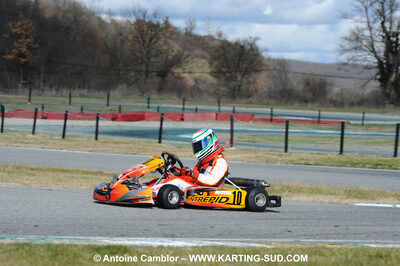 21/02/2010 : 1ère manche du Trophée Vincent Sanchez à Lavelanet (photos Antoine Camblor) 2010 — karting