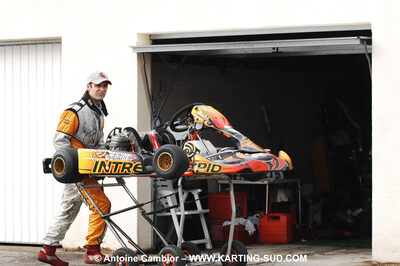 Paolo SANTANA — 21/02/2010 : 1ère manche du Trophée Vincent Sanchez à Lavelanet (photos Antoine Camblor) 2010 — karting
