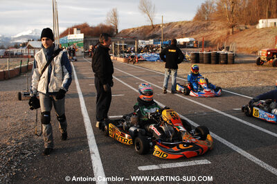 Julien DEJEAN — 21/02/2010 : 1ère manche du Trophée Vincent Sanchez à Lavelanet (photos Antoine Camblor) 2010 — karting