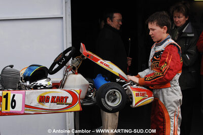 21/02/2010 : 1ère manche du Trophée Vincent Sanchez à Lavelanet (photos Antoine Camblor) 2010 — karting