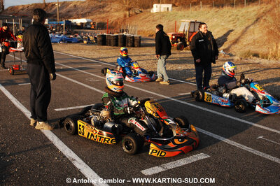 21/02/2010 : 1ère manche du Trophée Vincent Sanchez à Lavelanet (photos Antoine Camblor) 2010 — karting
